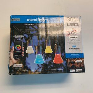 Atomic Smart 36ft Color string lights